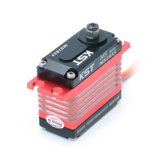 KST MS1035 7.4V 10.5kg 0.035sec Servo 550-700 Class Heli MG Digital High Speed Servo Motor Robot UAV Hobby Education